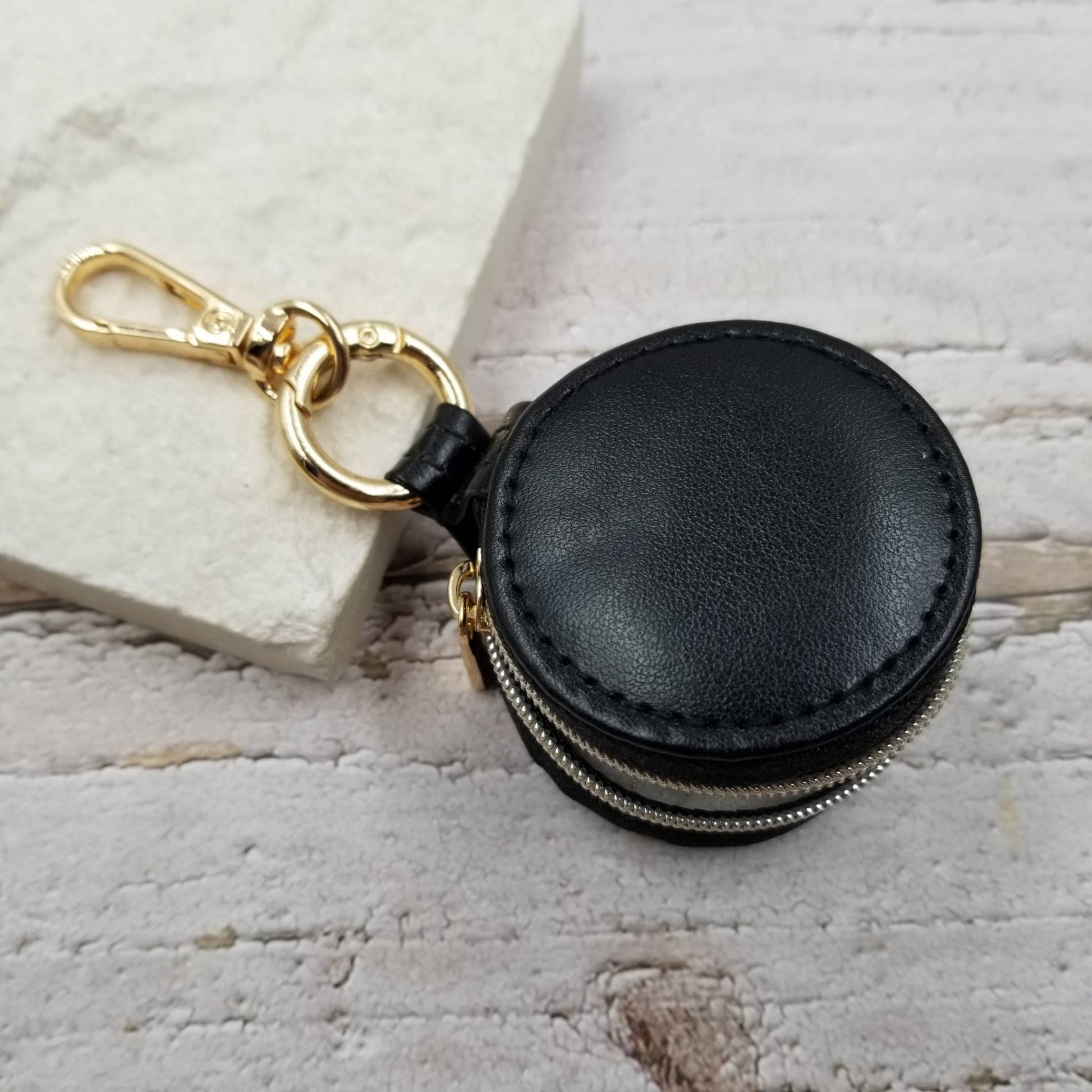 Portable Travel Mini Leather Jewelry Box - vibeboxshop