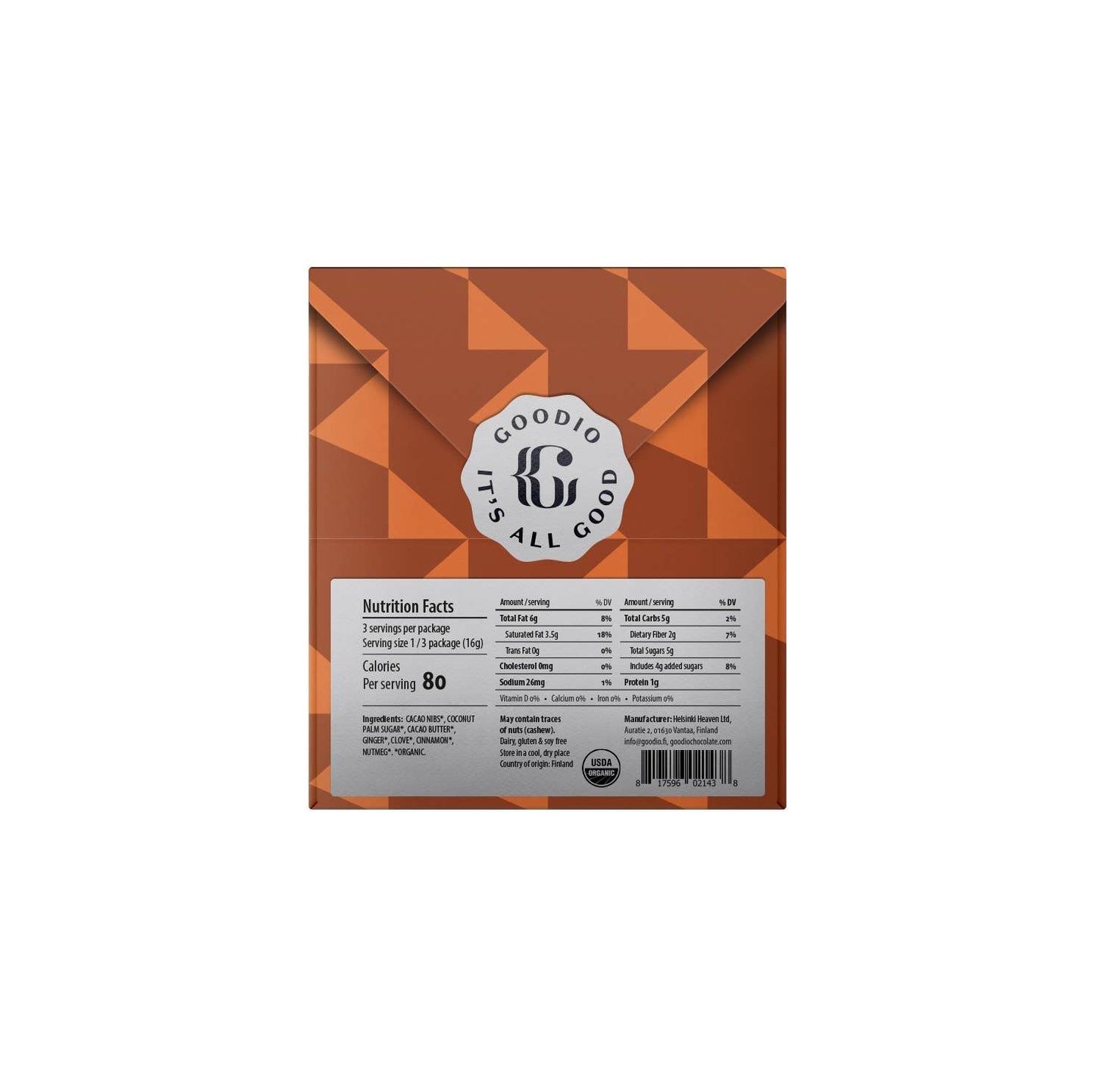 Pumpkin Spice Chocolate - vibeboxshop