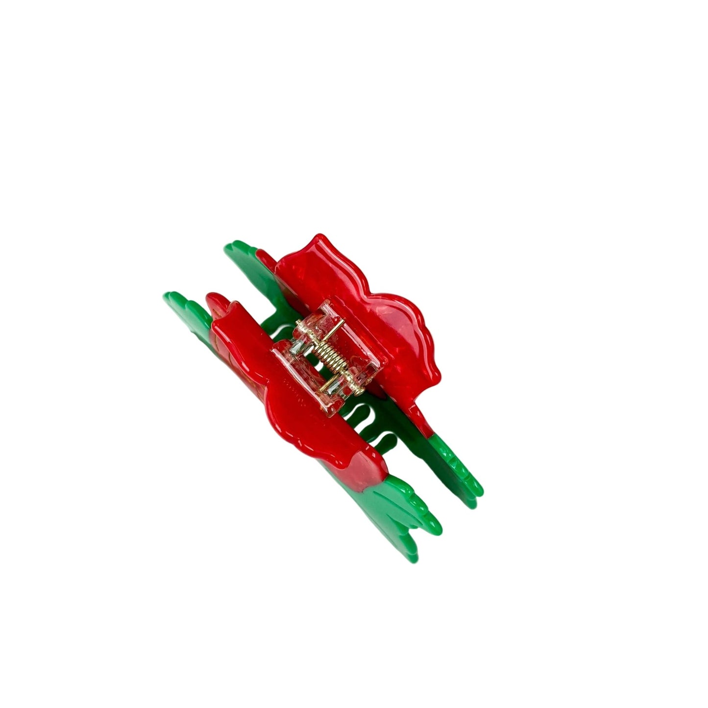 Red Rose Hair Clip - vibeboxshop
