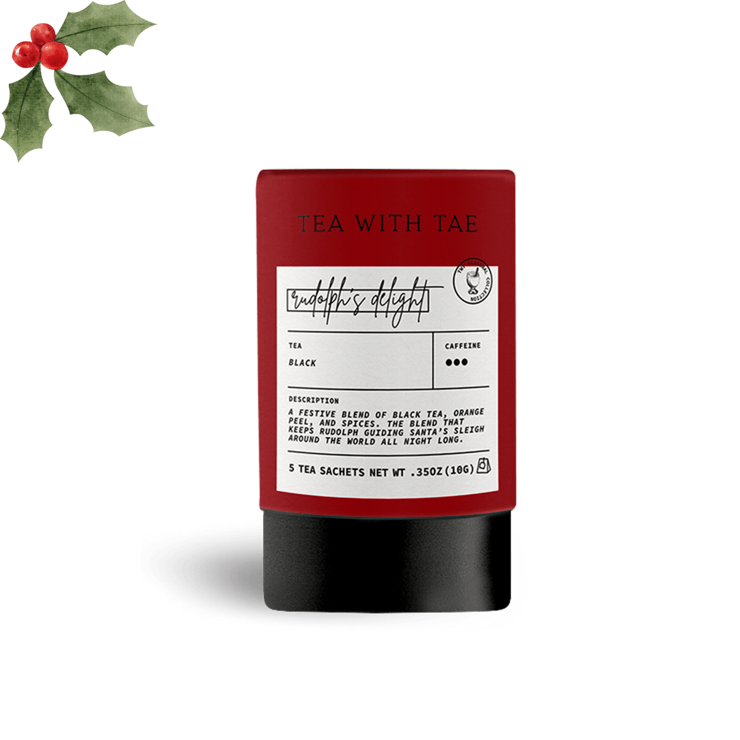 Rudolph's Delight Holiday Mini Tube - vibeboxshop