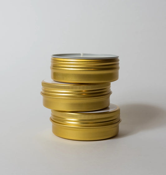 Cactus Water Gold Tin Candle