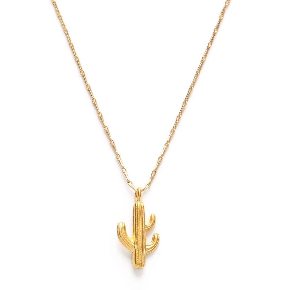 Saguaro Cactus Necklace - vibeboxshop