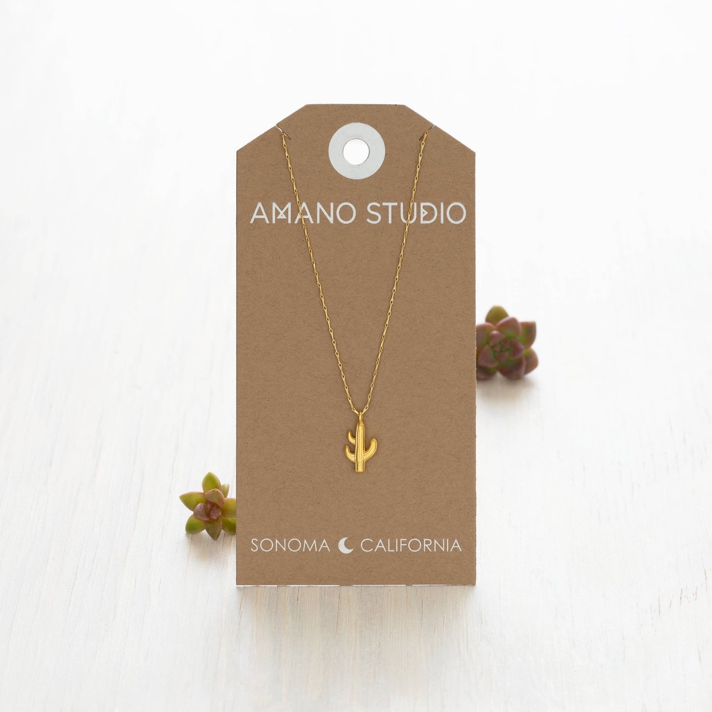 Saguaro Cactus Necklace - vibeboxshop