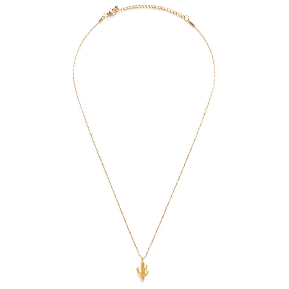 Saguaro Cactus Necklace - vibeboxshop