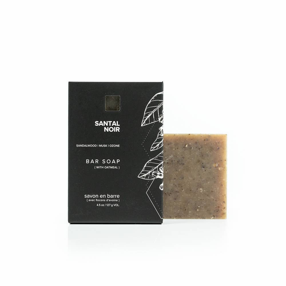 Santal Noir - Bar Soap - vibeboxshop