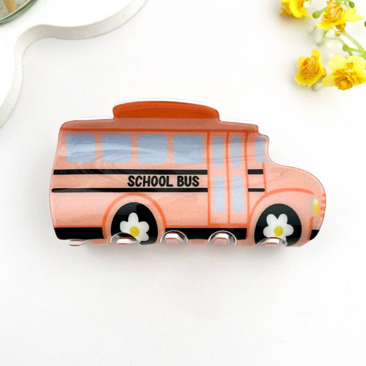 School Bus Claw Clip - vibeboxshop