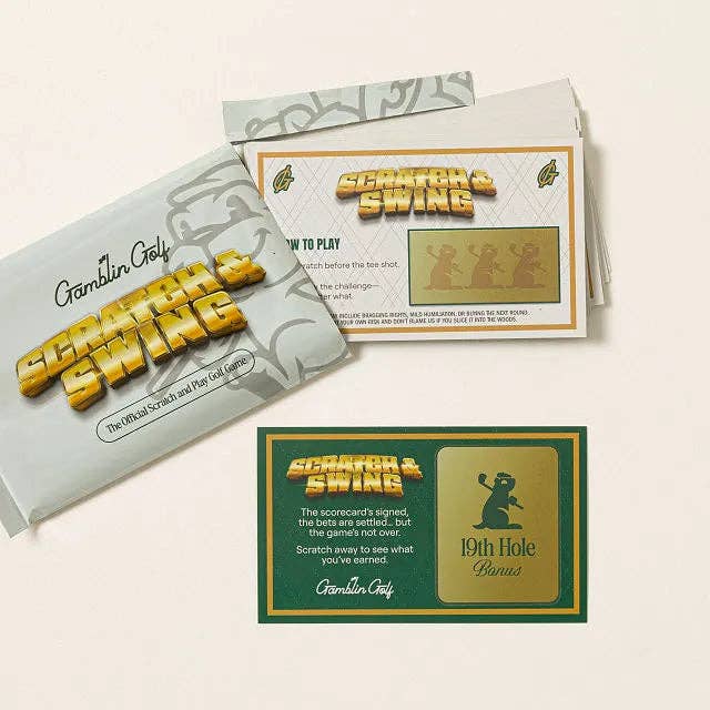 Scratch & Swing™ Scratch Off Golf Game - vibeboxshop