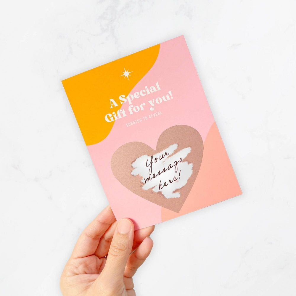 Scratch to Reveal Greeting Card - vibeboxshop