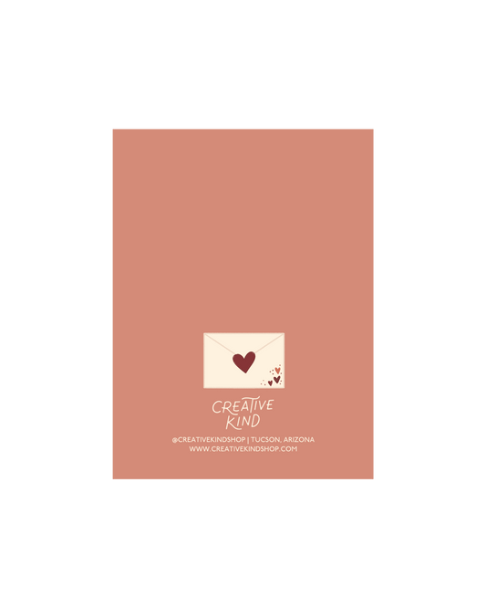 Sending Love Stamps Greeting Card - vibeboxshop
