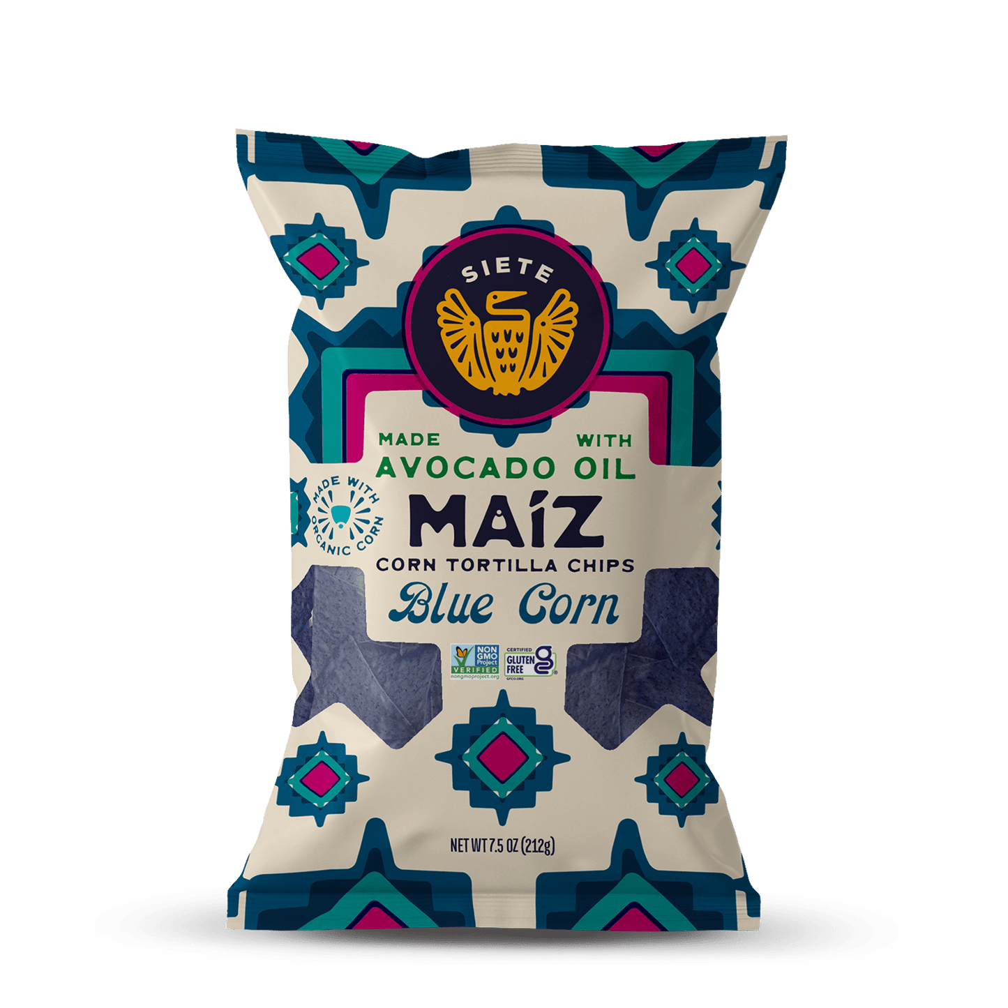 Siete Maiz Blue Corn Chips - vibeboxshop