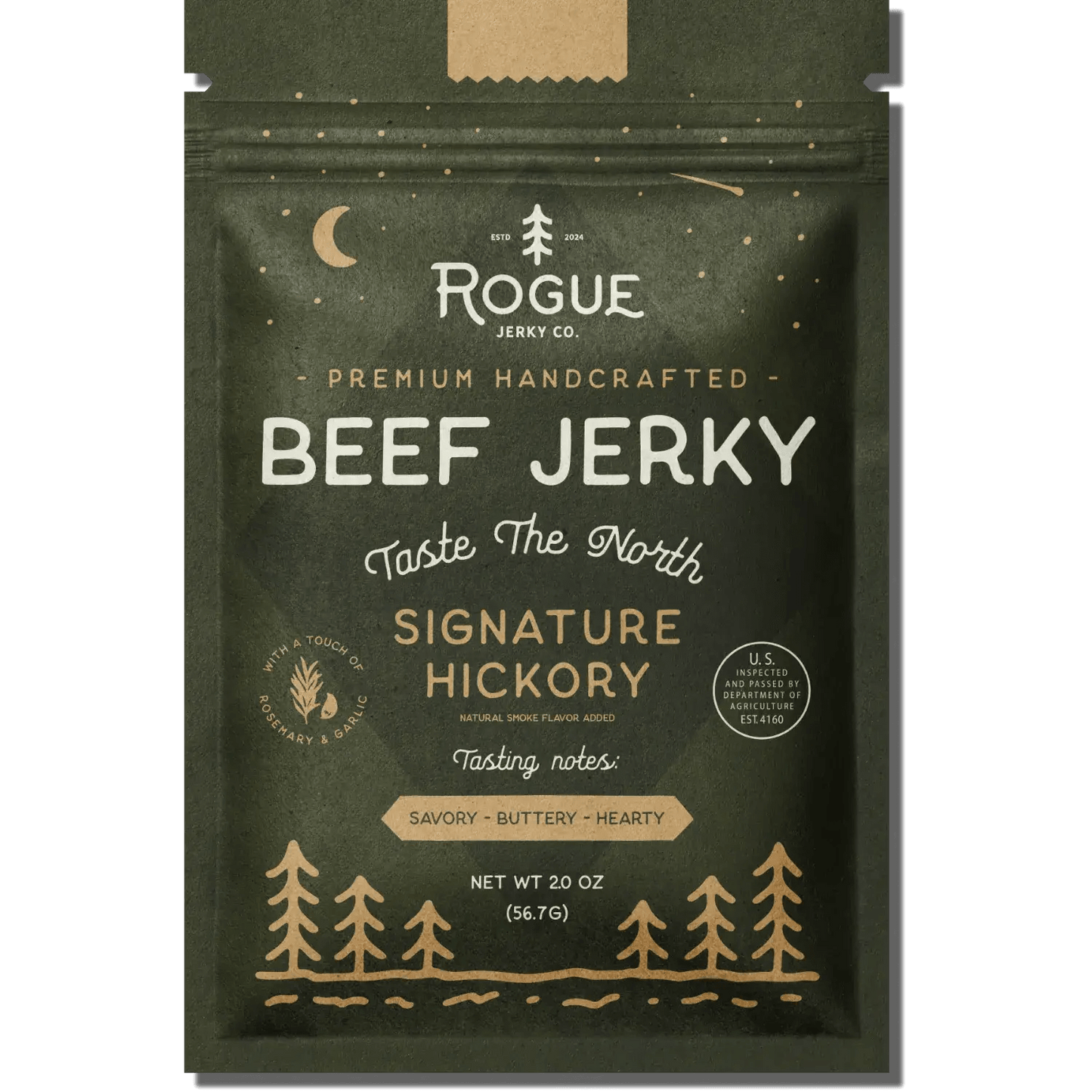 Signature Hickory Beef Jerky - vibeboxshop
