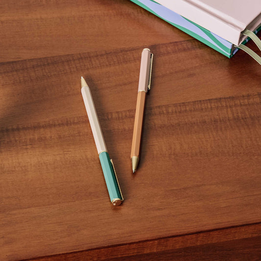 Slim Muted Ballpoint Pen Set - vibeboxshop