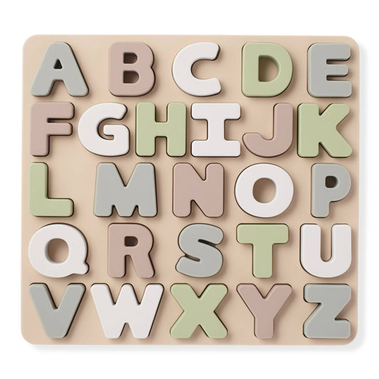 Soft Silicone ABC Puzzle for Toddlers - vibeboxshop