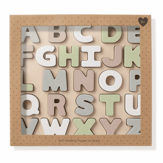 Soft Silicone ABC Puzzle for Toddlers - vibeboxshop