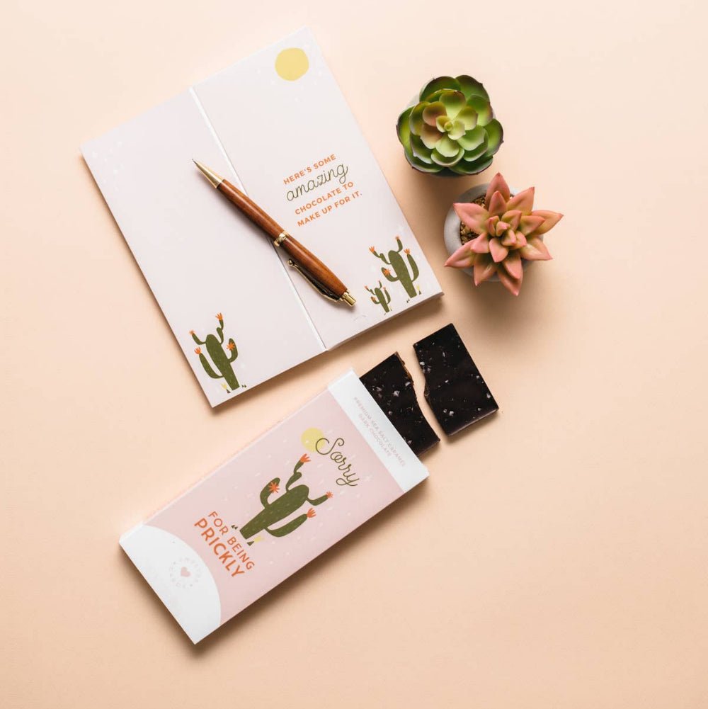 Sorry Chocolate Bar - vibeboxshop