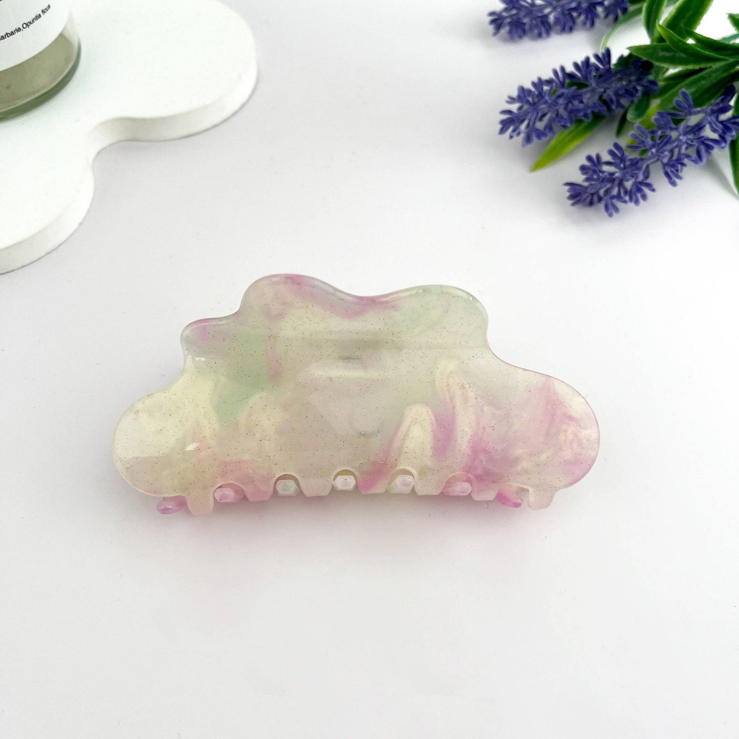Sparkling Sky Cloud Claw Clip - vibeboxshop