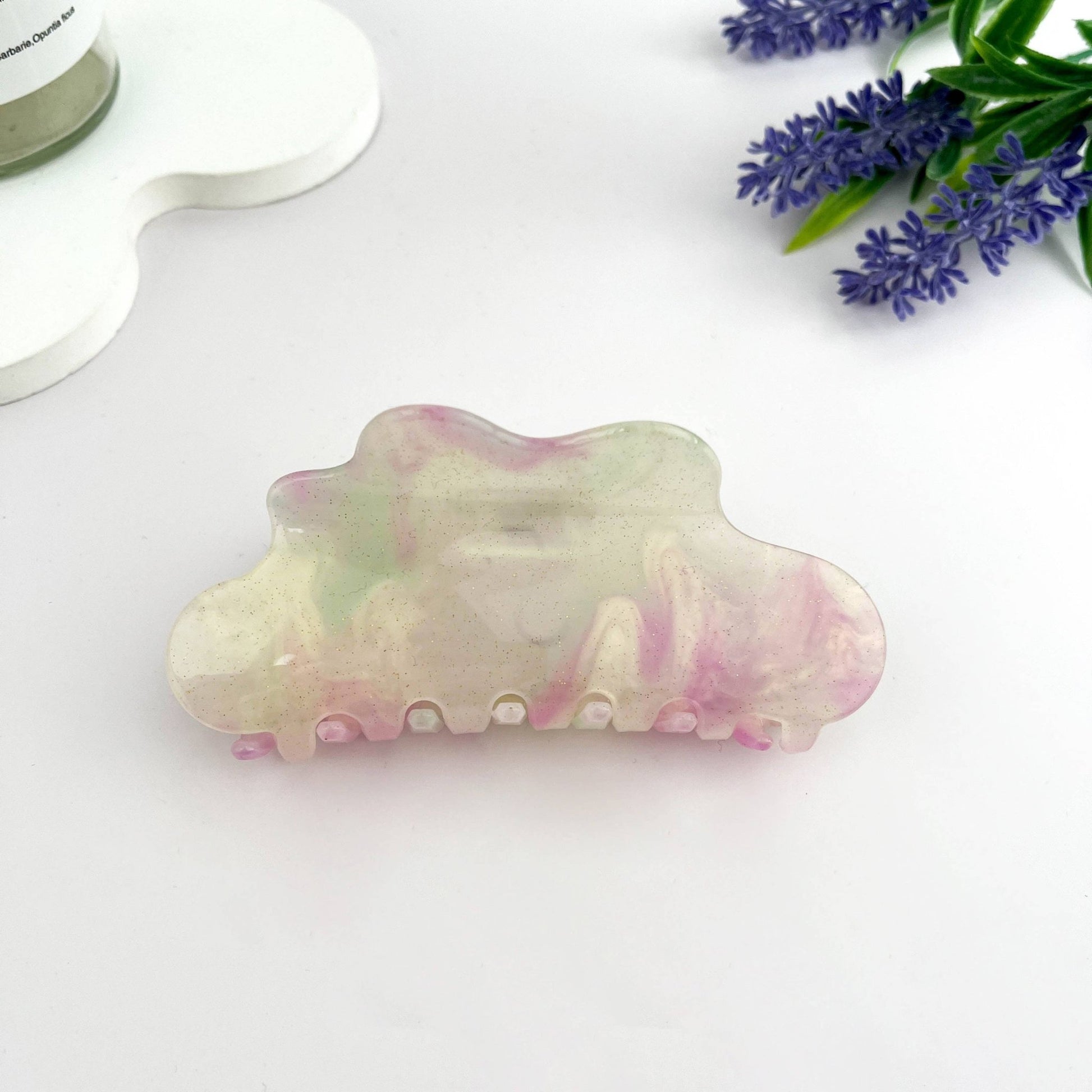 Sparkling Sky Cloud Claw Clip - vibeboxshop