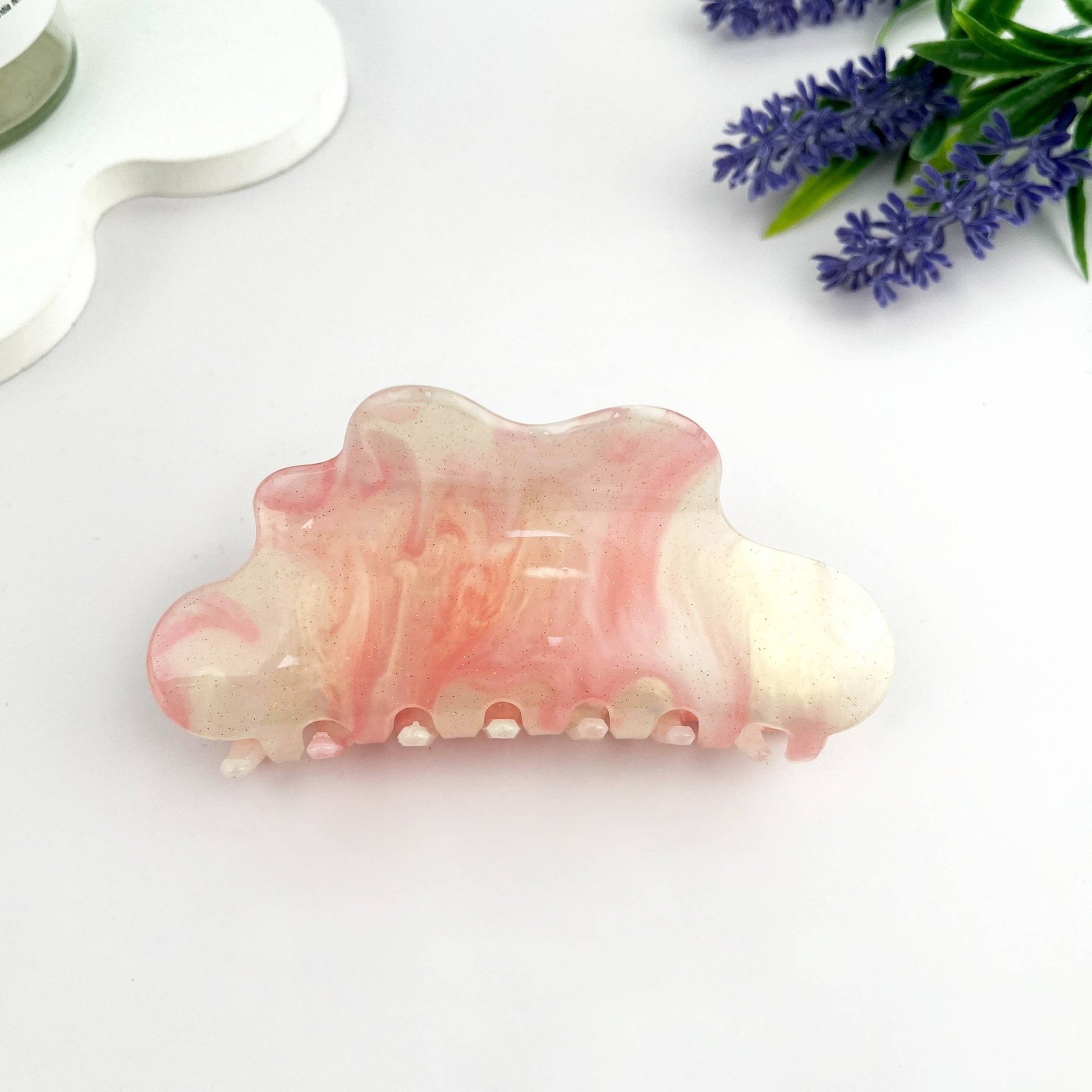 Sparkling Sky Cloud Claw Clip - vibeboxshop