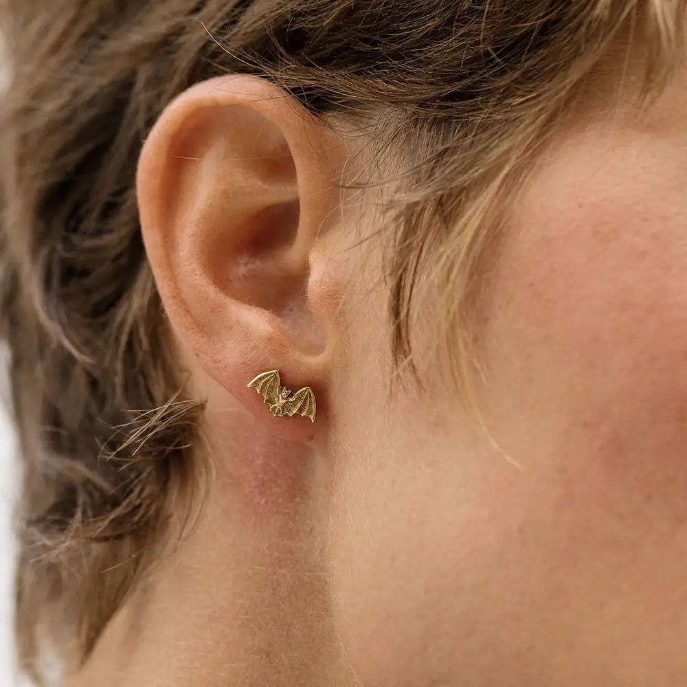 Spooky Bat Earrings - vibeboxshop