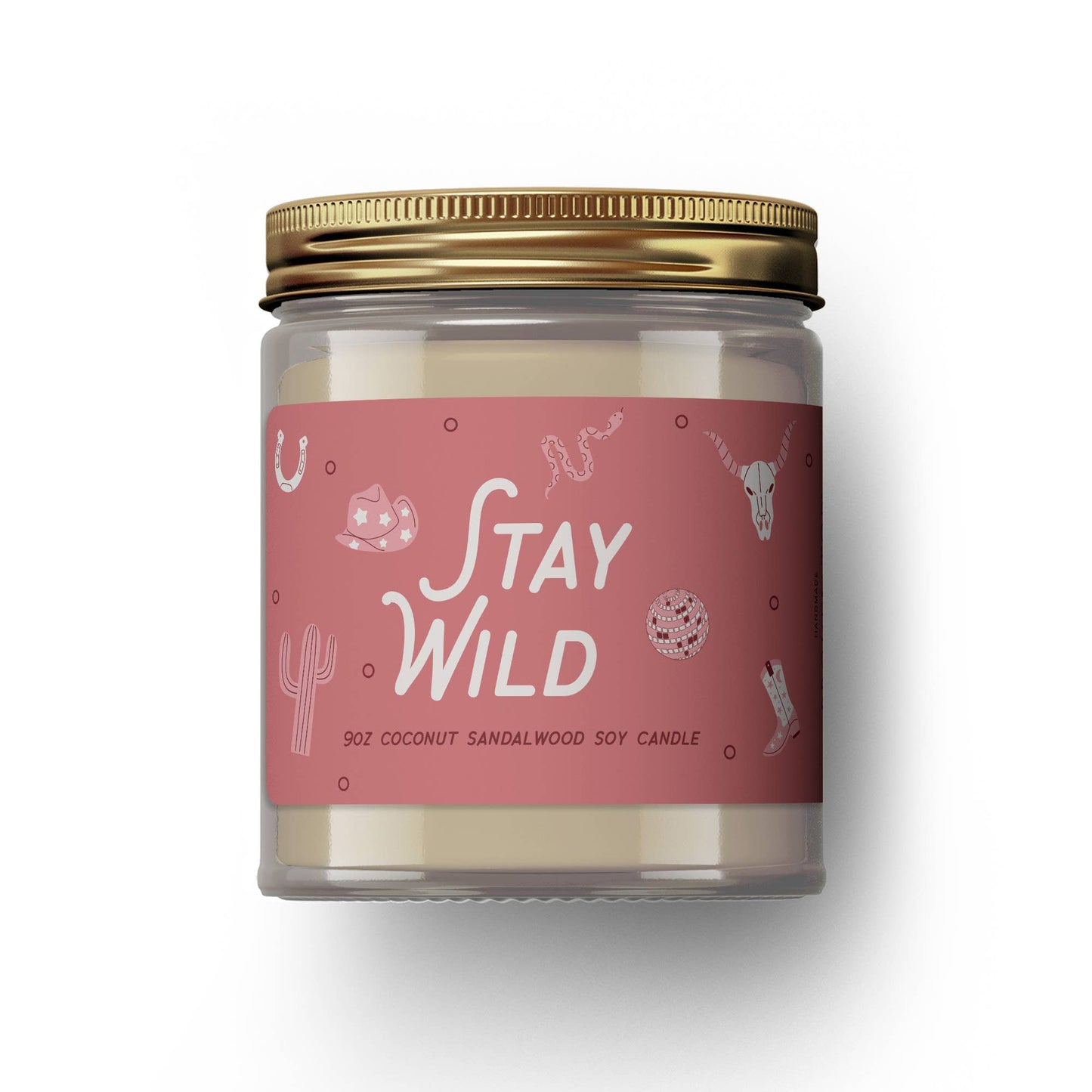 Stay Wild - 9 oz Soy Candles - vibeboxshop