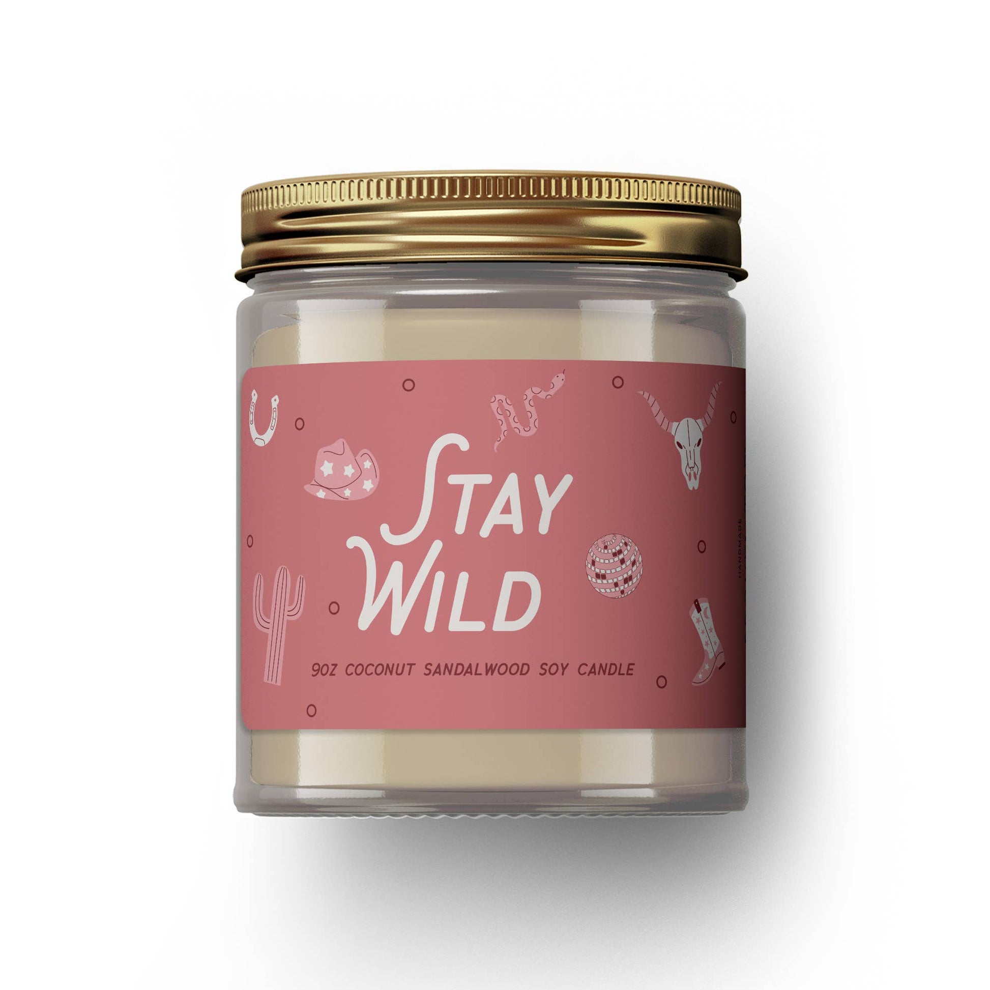 Stay Wild - 9 oz Soy Candles - vibeboxshop