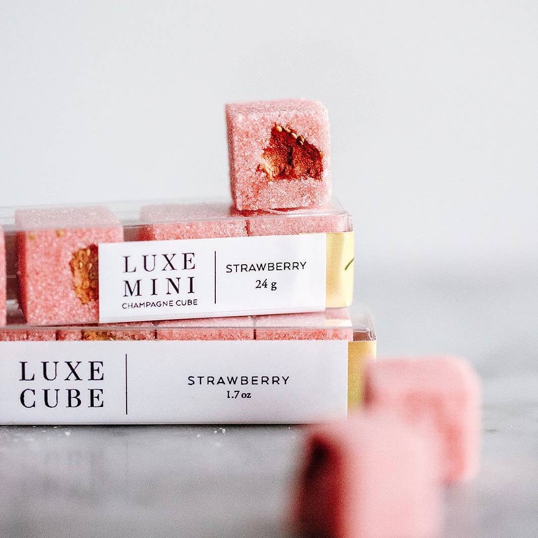 Strawberry | LUXE Mixology Cube MINI - vibeboxshop
