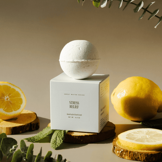 Stress Relief Bath Bomb - vibeboxshop