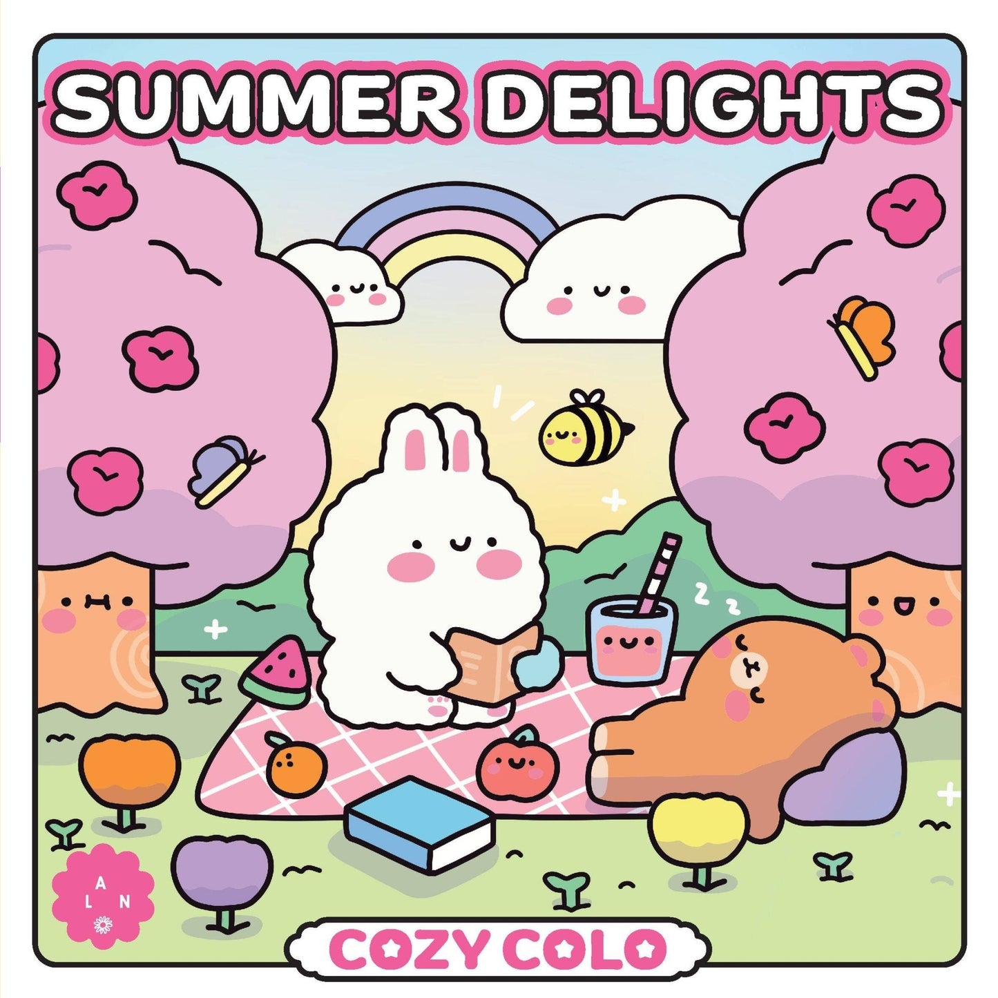 Summer Delights Coloring Book - vibeboxshop