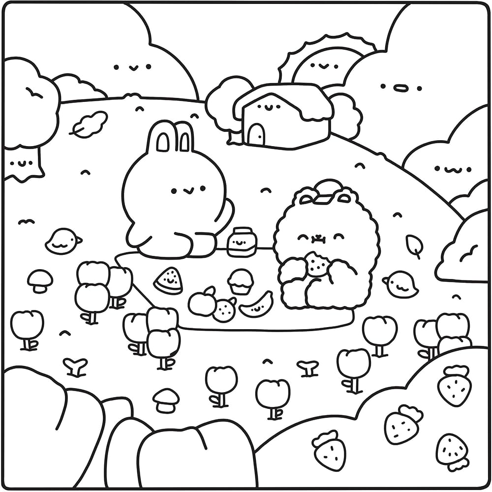 Summer Delights Coloring Book - vibeboxshop