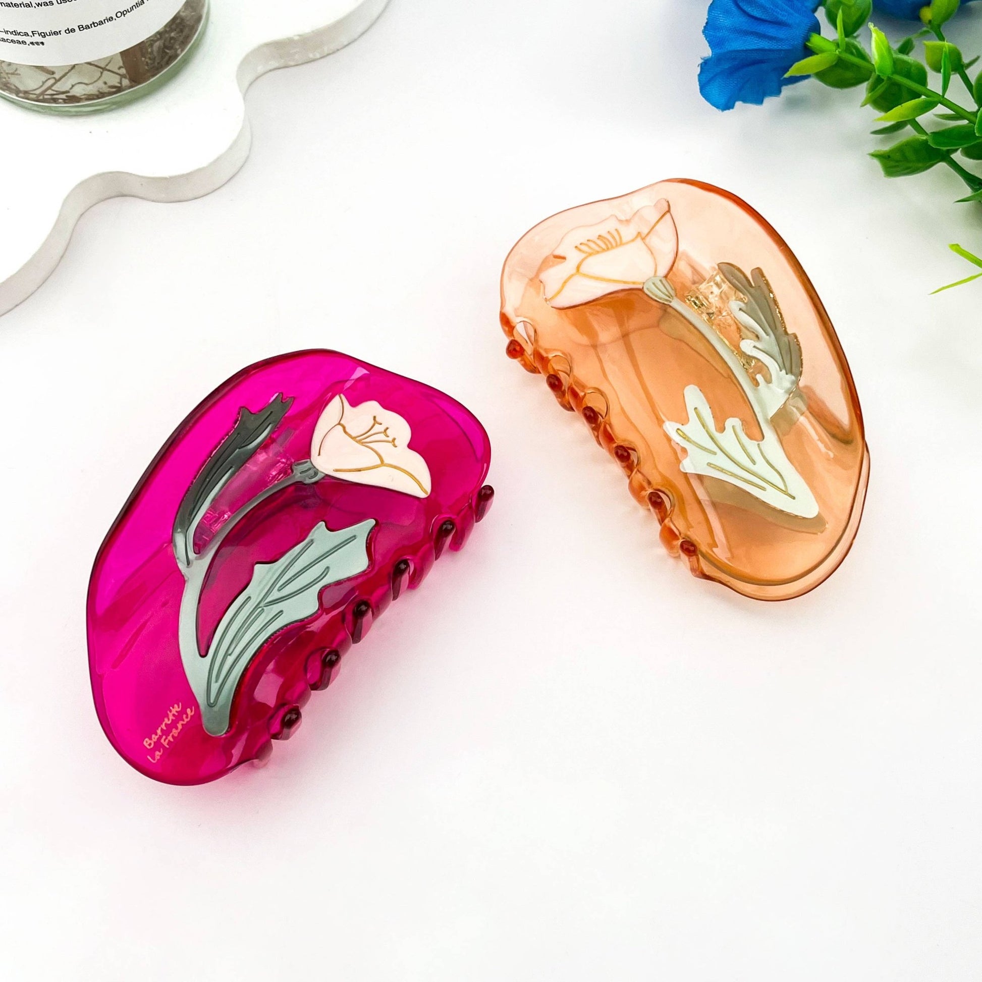 Summer Floral Hair Clip - vibeboxshop