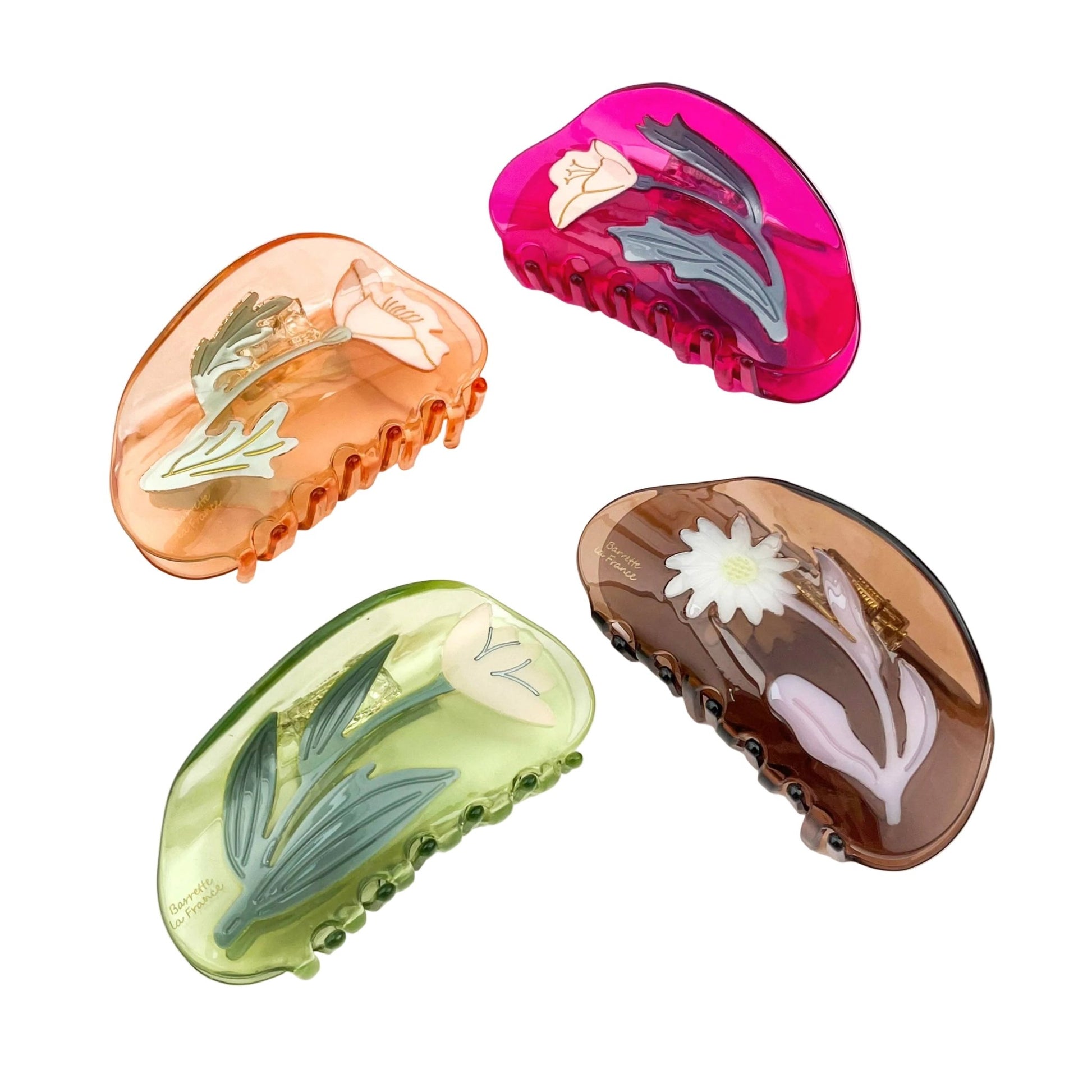 Summer Floral Hair Clip - vibeboxshop