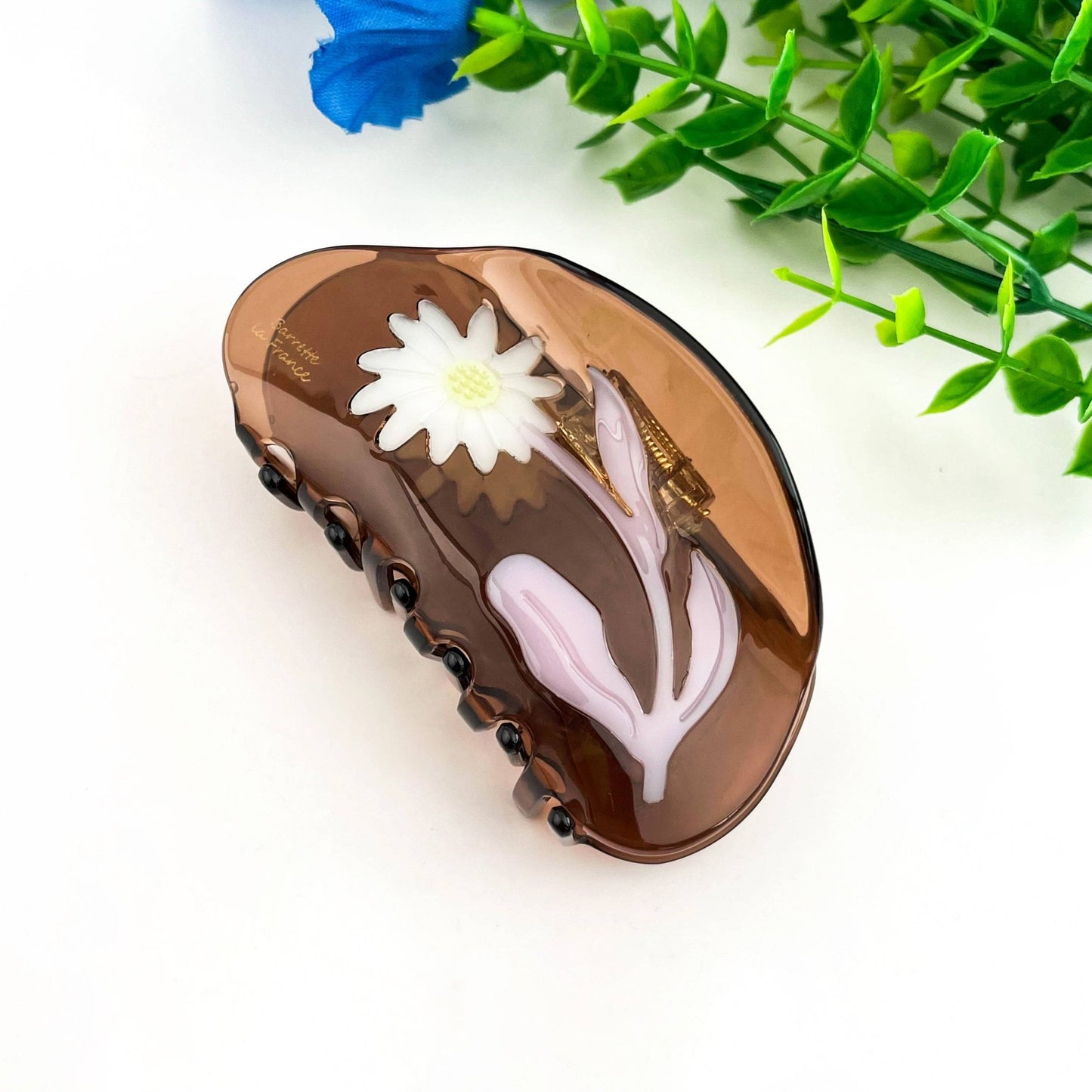 Summer Floral Hair Clip - vibeboxshop
