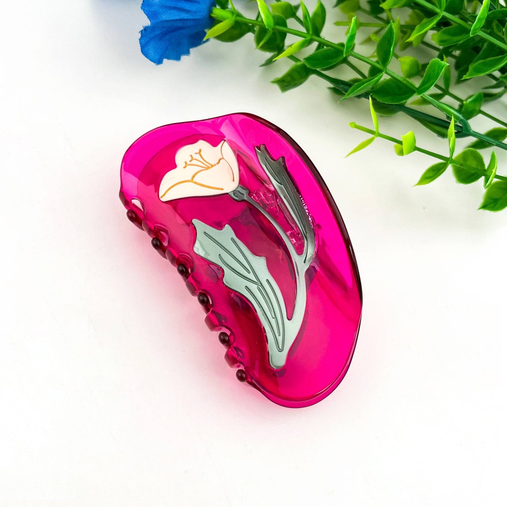 Summer Floral Hair Clip - vibeboxshop
