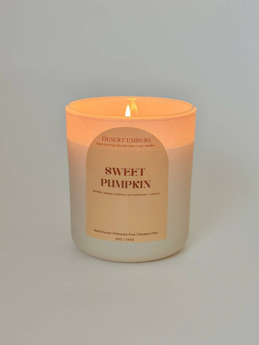 Sweet Pumpkin Soy Candle - 9oz  - vibeboxshop