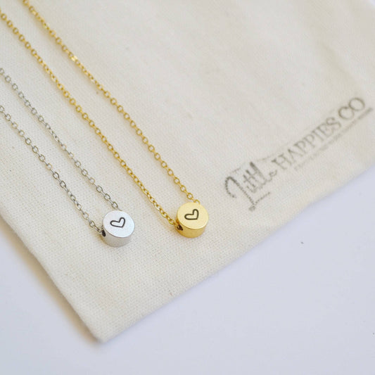 Teacher Heart Necklace - vibeboxshop