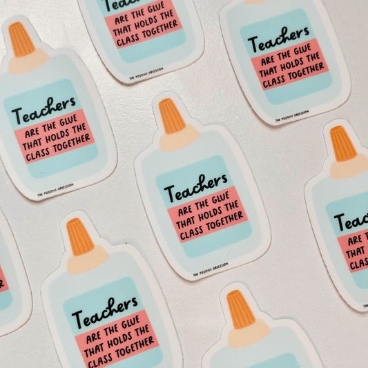 Teachers Stick Together Sticker - vibeboxshop