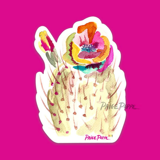 "Technicolor Bloom" Sticker - vibeboxshop