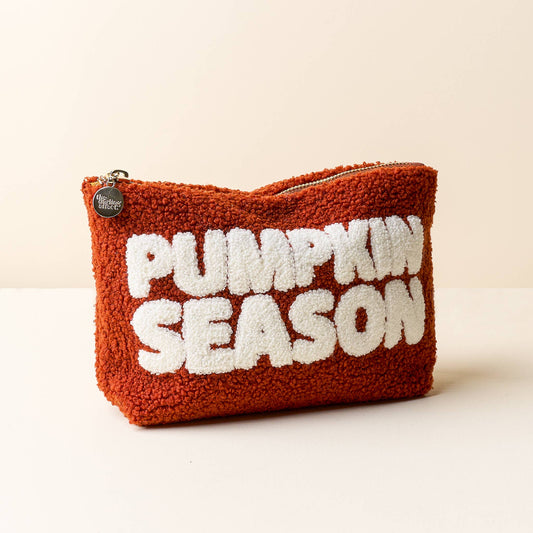Teddy Pouch - Pumpkin Season - vibeboxshop