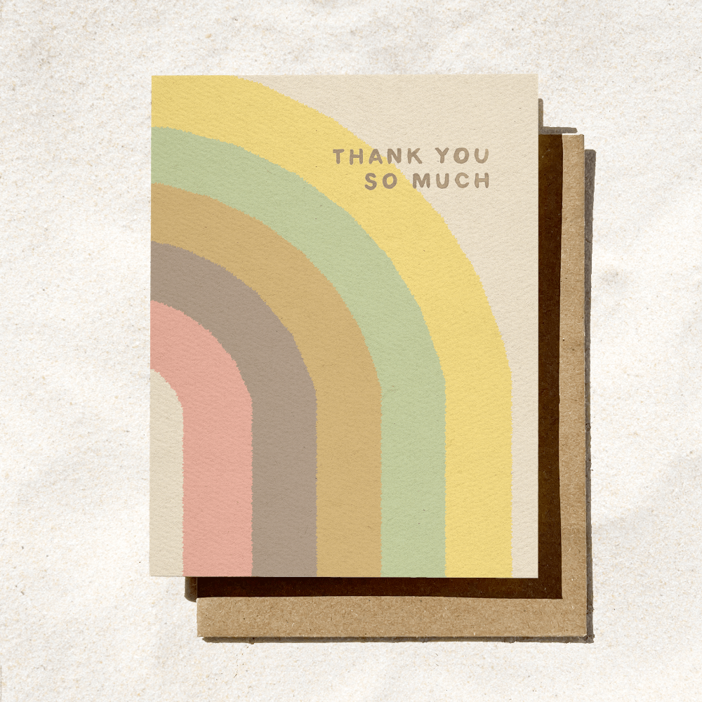 Thank You So Much Card - vibeboxshop