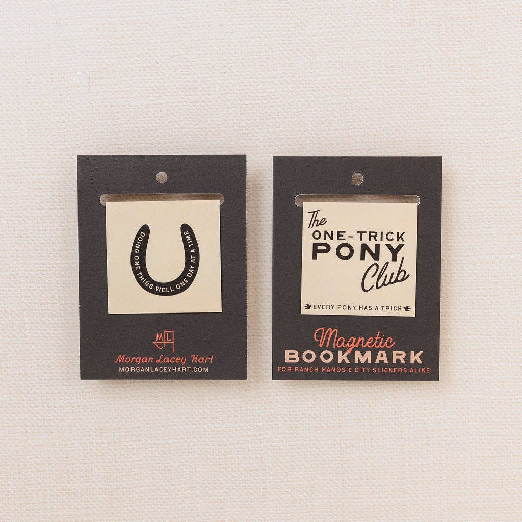 The One - Trick Pony Club Magnetic Bookmark - vibeboxshop
