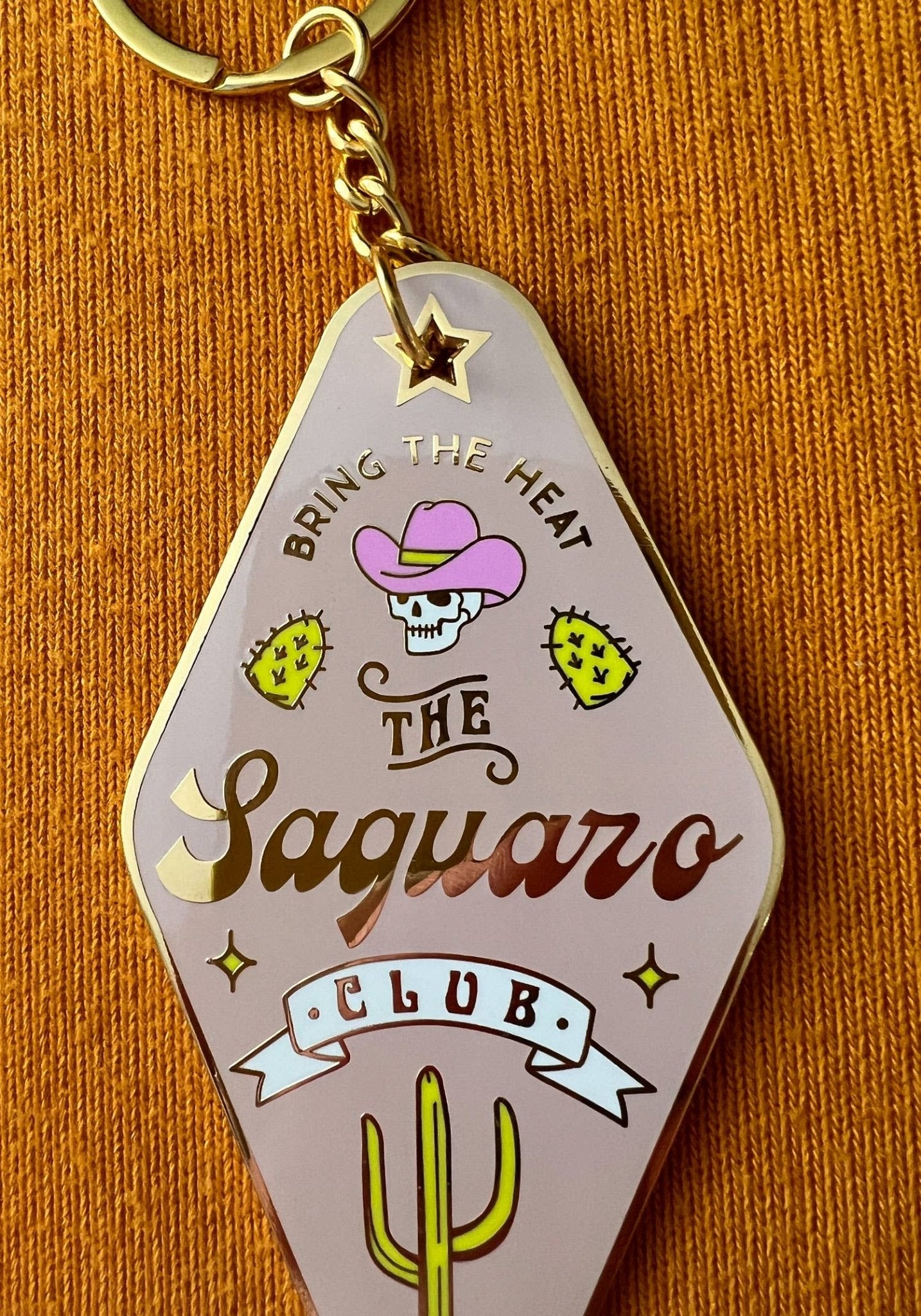The Saguaro Club Keychain - vibeboxshop