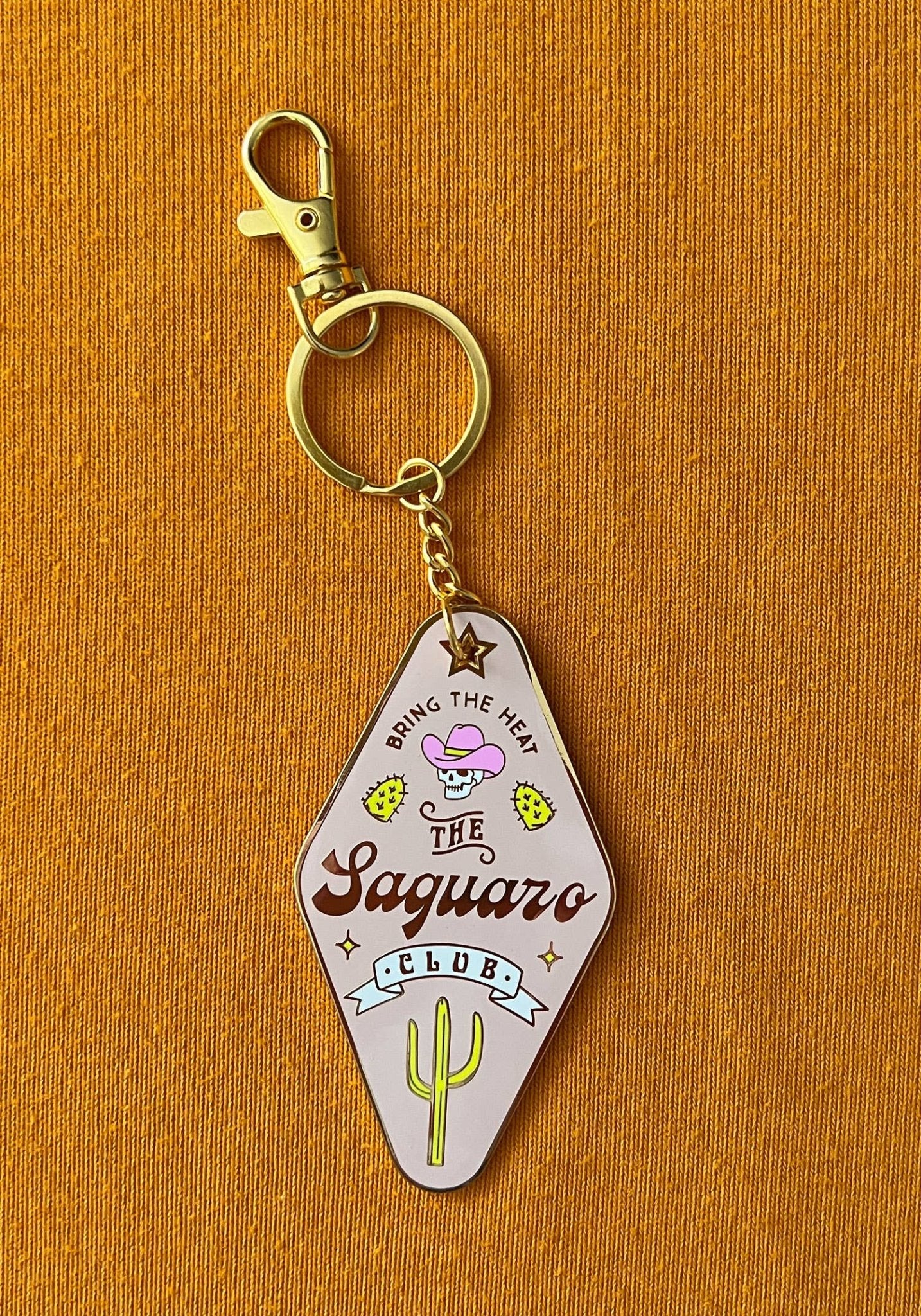 The Saguaro Club Keychain - vibeboxshop