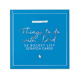 Things to do with Dad Bucket List Scratch Cards - vibeboxshop