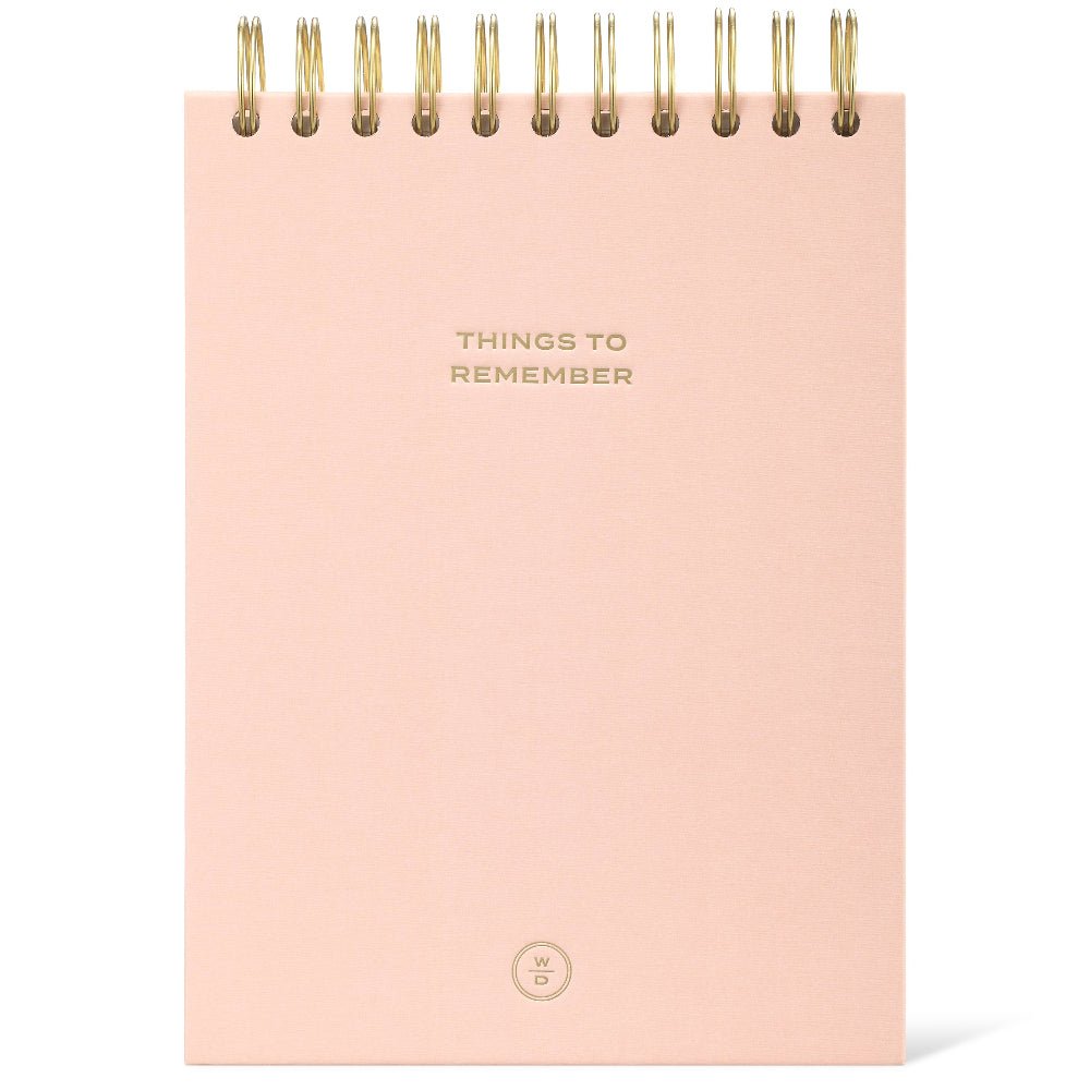 Things to Remember Spiral Notepad - vibeboxshop
