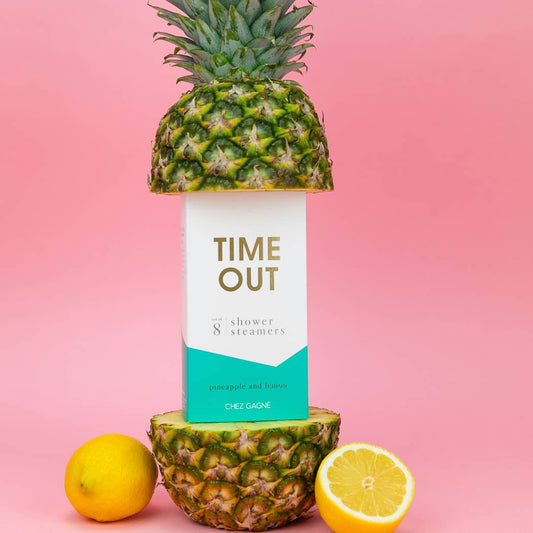 Time Out Shower Steamers | Pineapple Lemon - vibeboxshop
