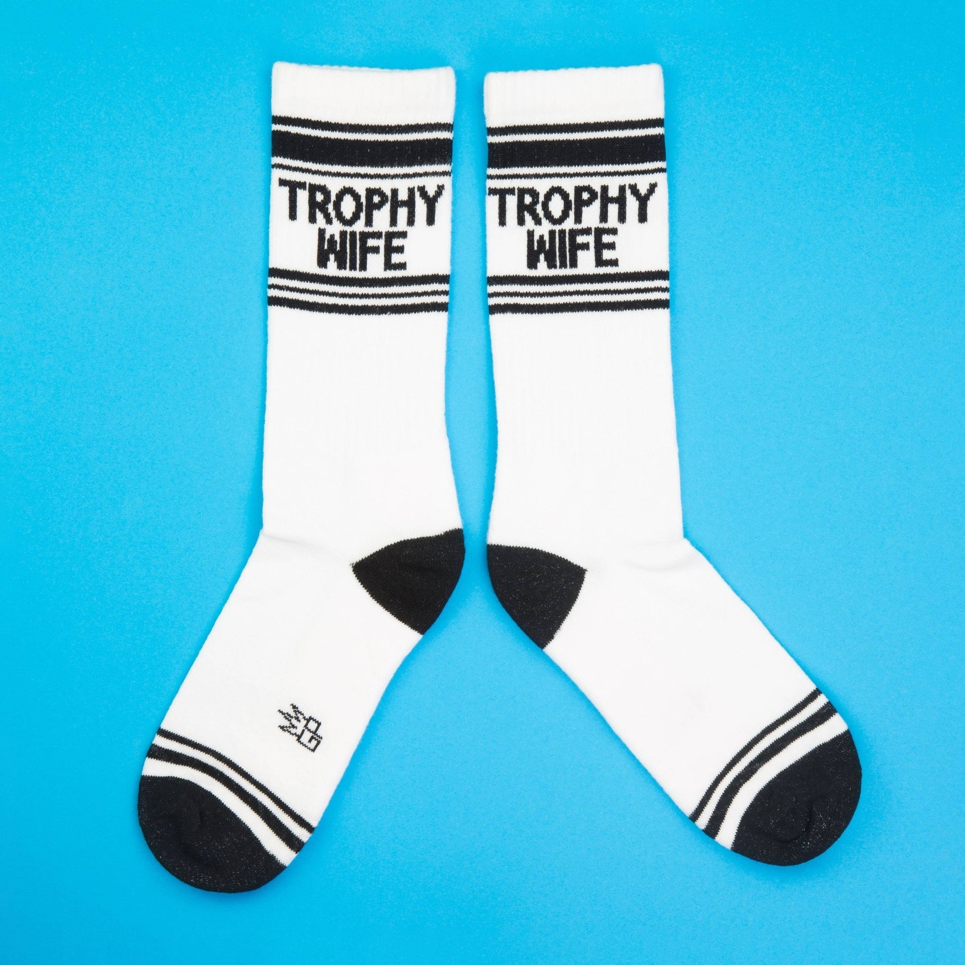 Trophy Wife Gym Crew Socks - vibeboxshop