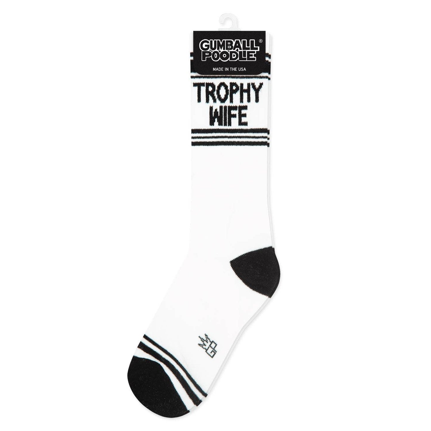 Trophy Wife Gym Crew Socks - vibeboxshop