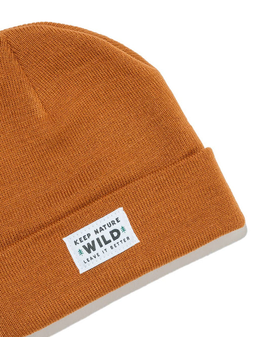 Twin Pines Cuffed Beanie | Copper - vibeboxshop