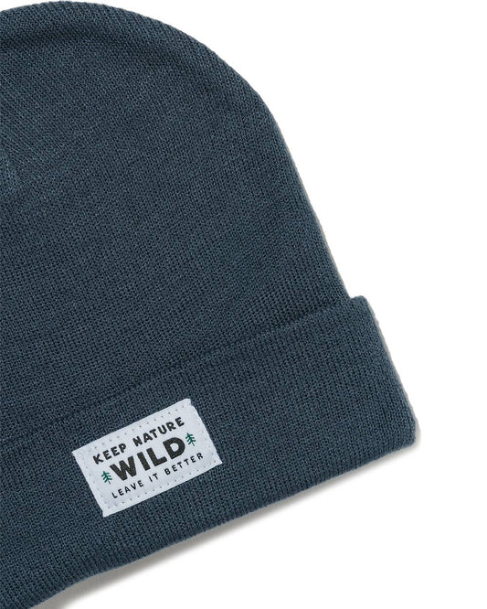 Twin Pines Cuffed Beanie | Slate - vibeboxshop