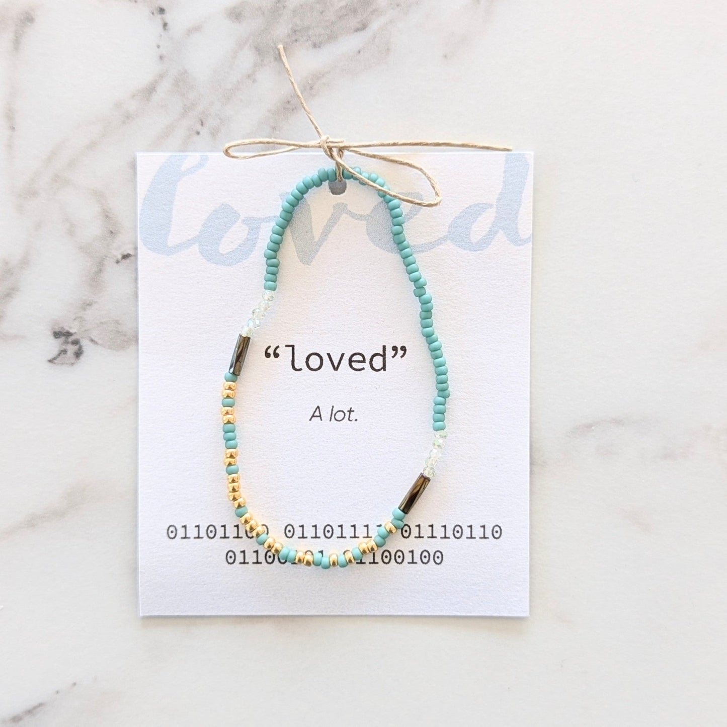 Uplighten Binary Code Bracelets - vibeboxshop